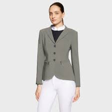 Samshield Victorine Limited Edition Swarovski Crystal Show Jacket - Sage - NEW - US 10 / FR 40