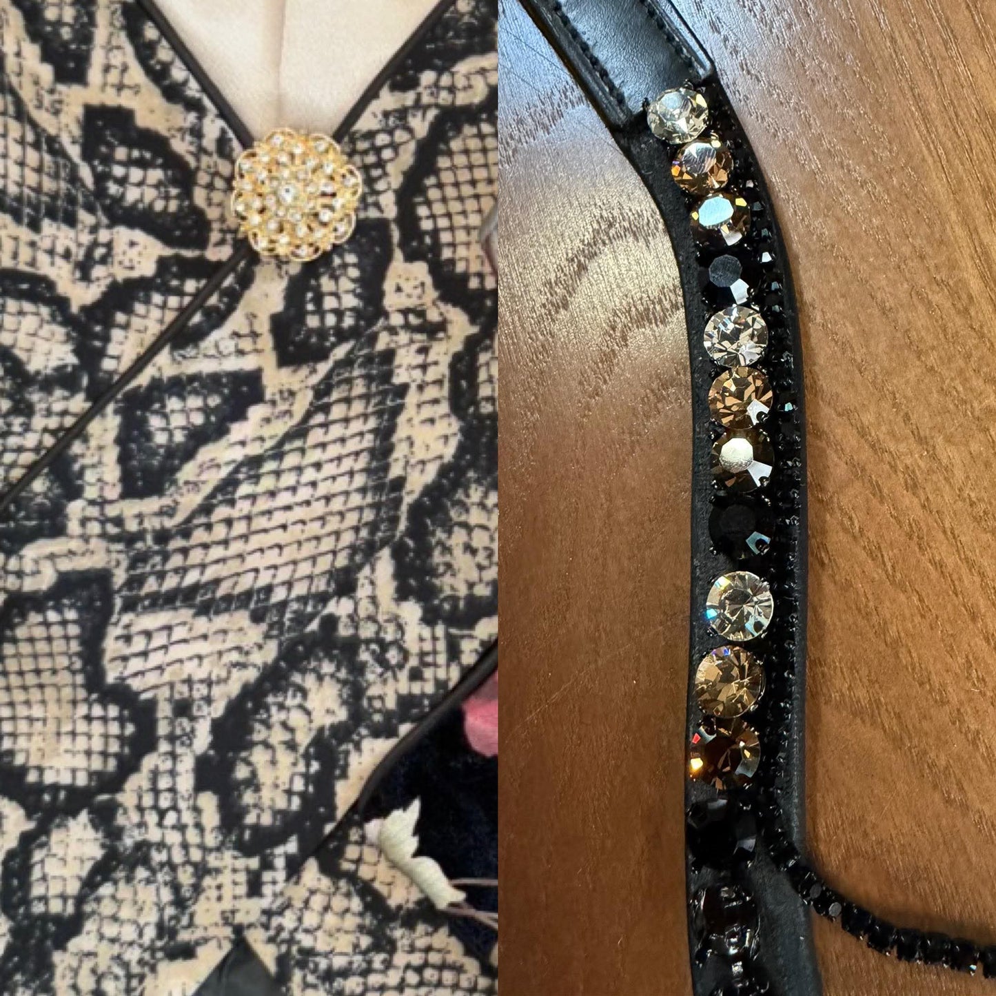 Custom Browband Order - Erica