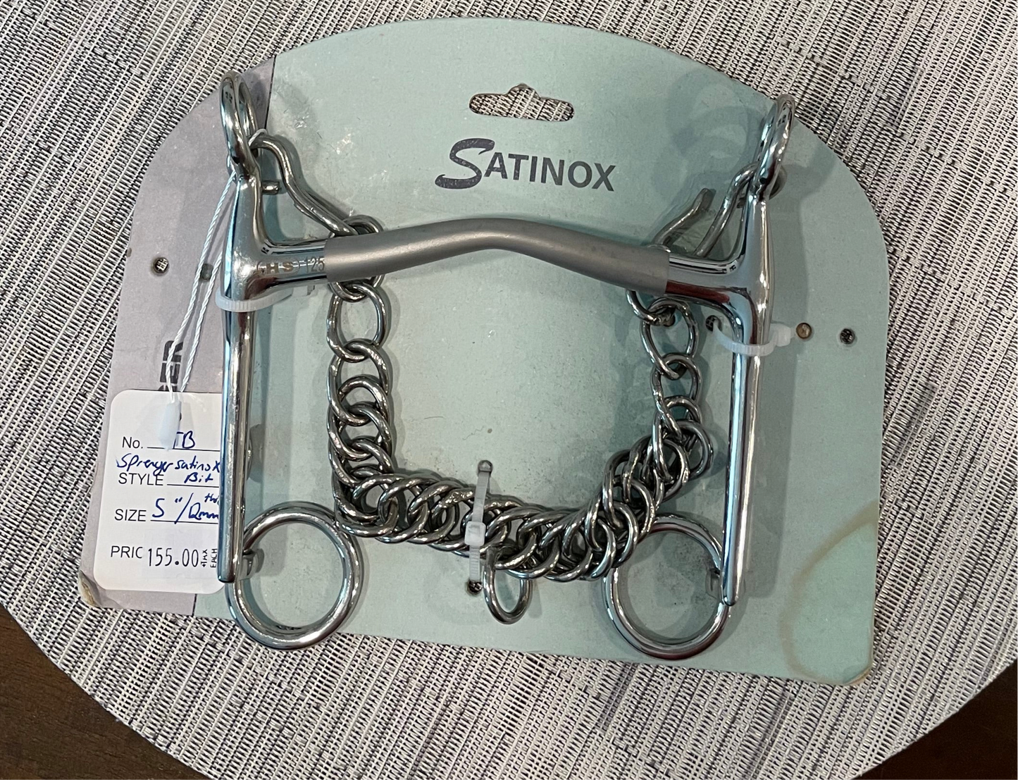 Herm Sprenger Satinox Weymouth Bit - 5.5”
