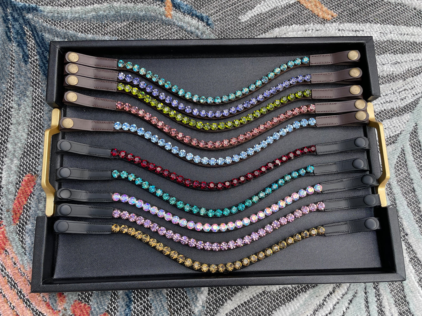 11 MM Crystal Browbands ✨ - Multiple Colors and Sizes