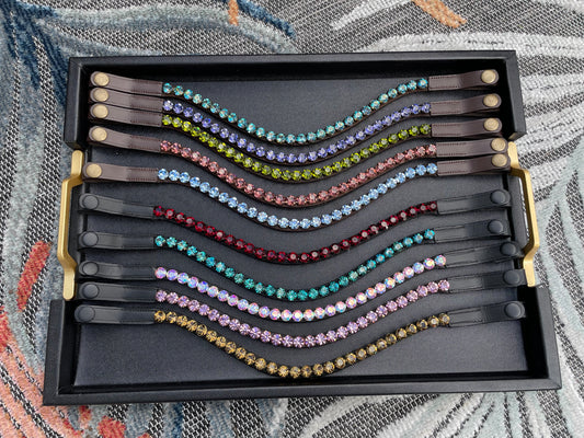 11 MM Crystal Browbands ✨ - Multiple Colors and Sizes