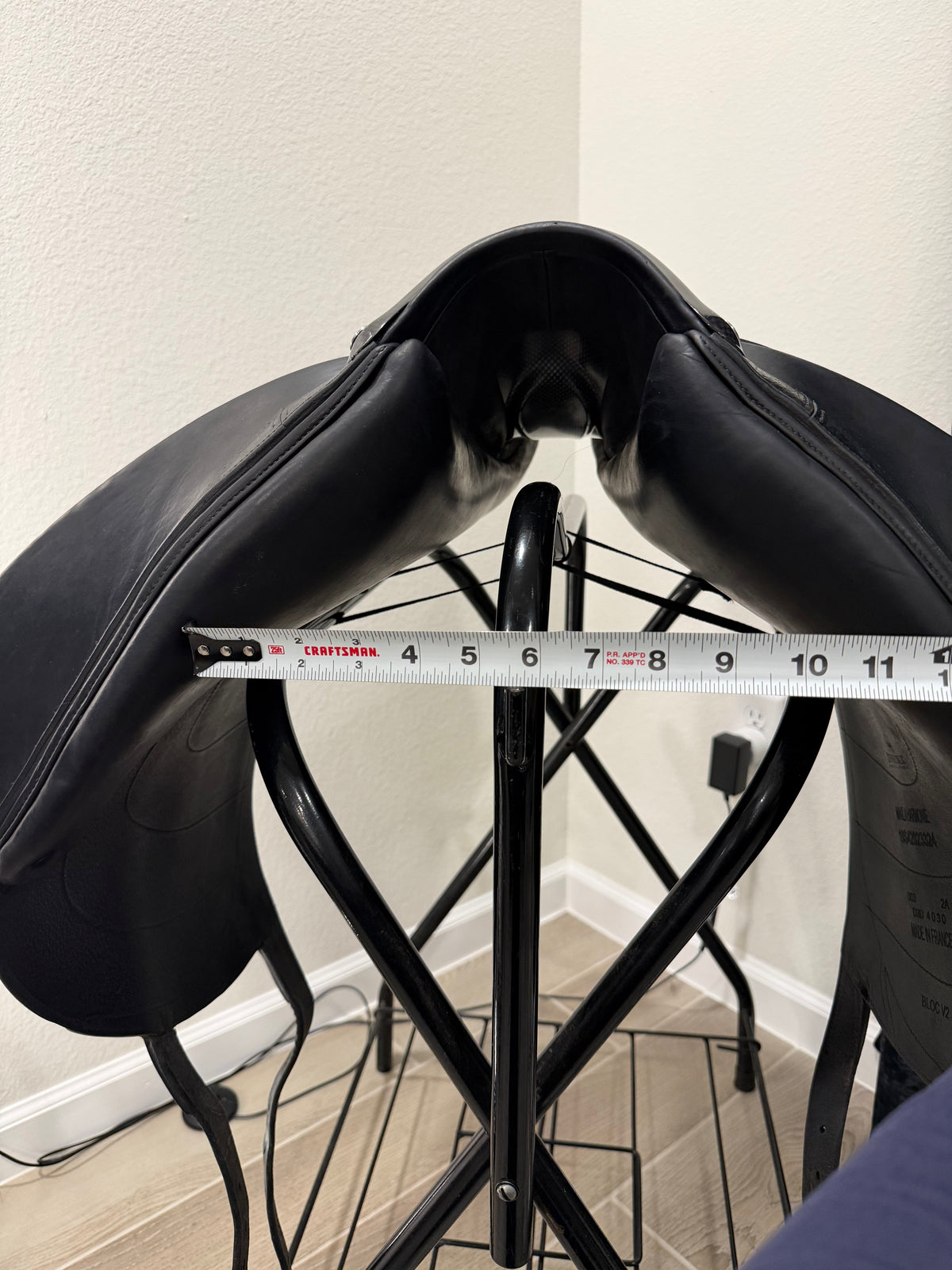 18-18.5” Devoucoux Makila Harmonie Black Dressage Saddle