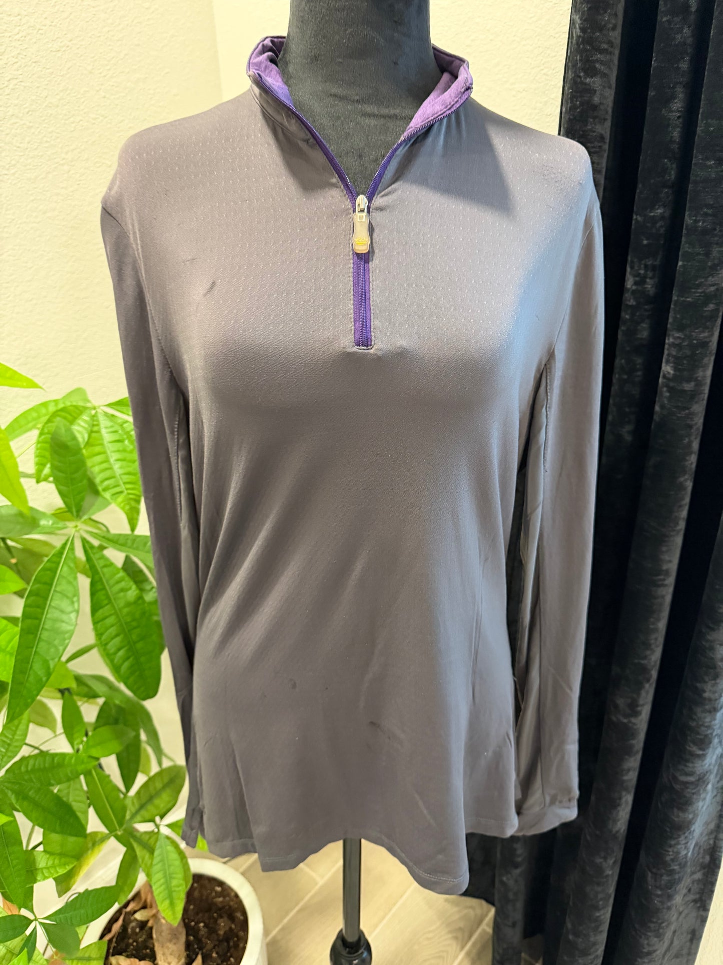 Kastel Gray/Purple Sun Shirt