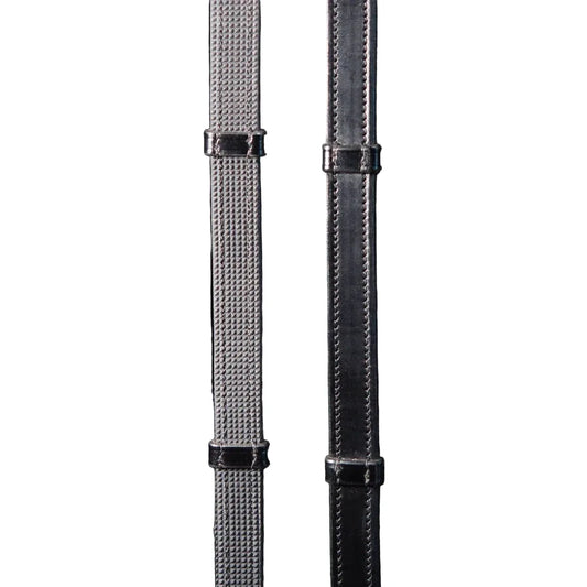 Solo Equine Italian Leather Rubber Lined Reins