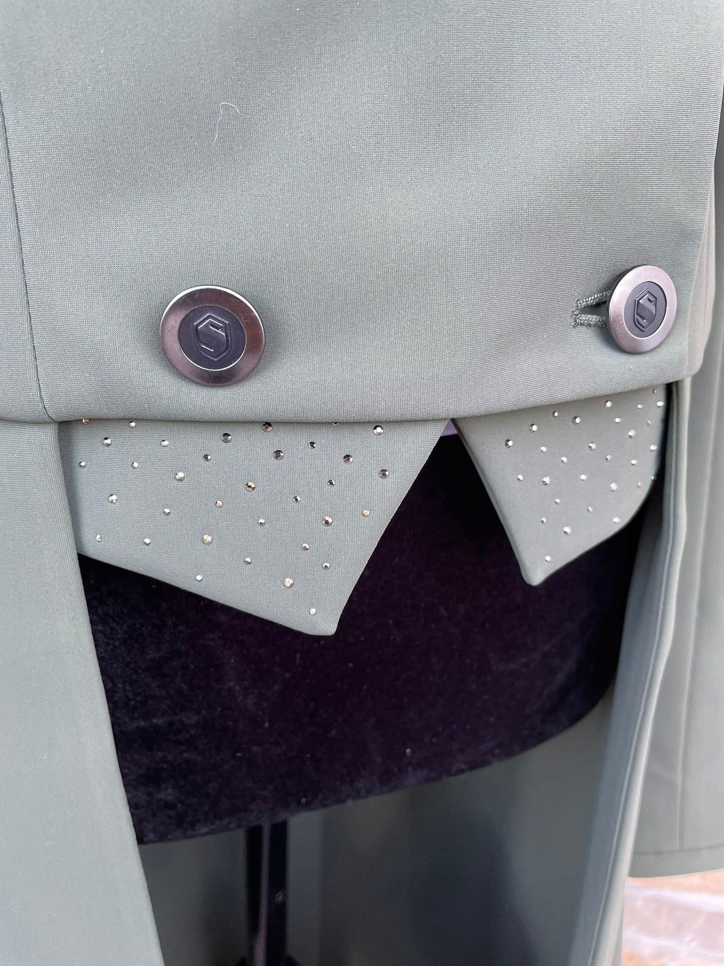 Samshield Avocado Swarovski Crystal Shadbelly