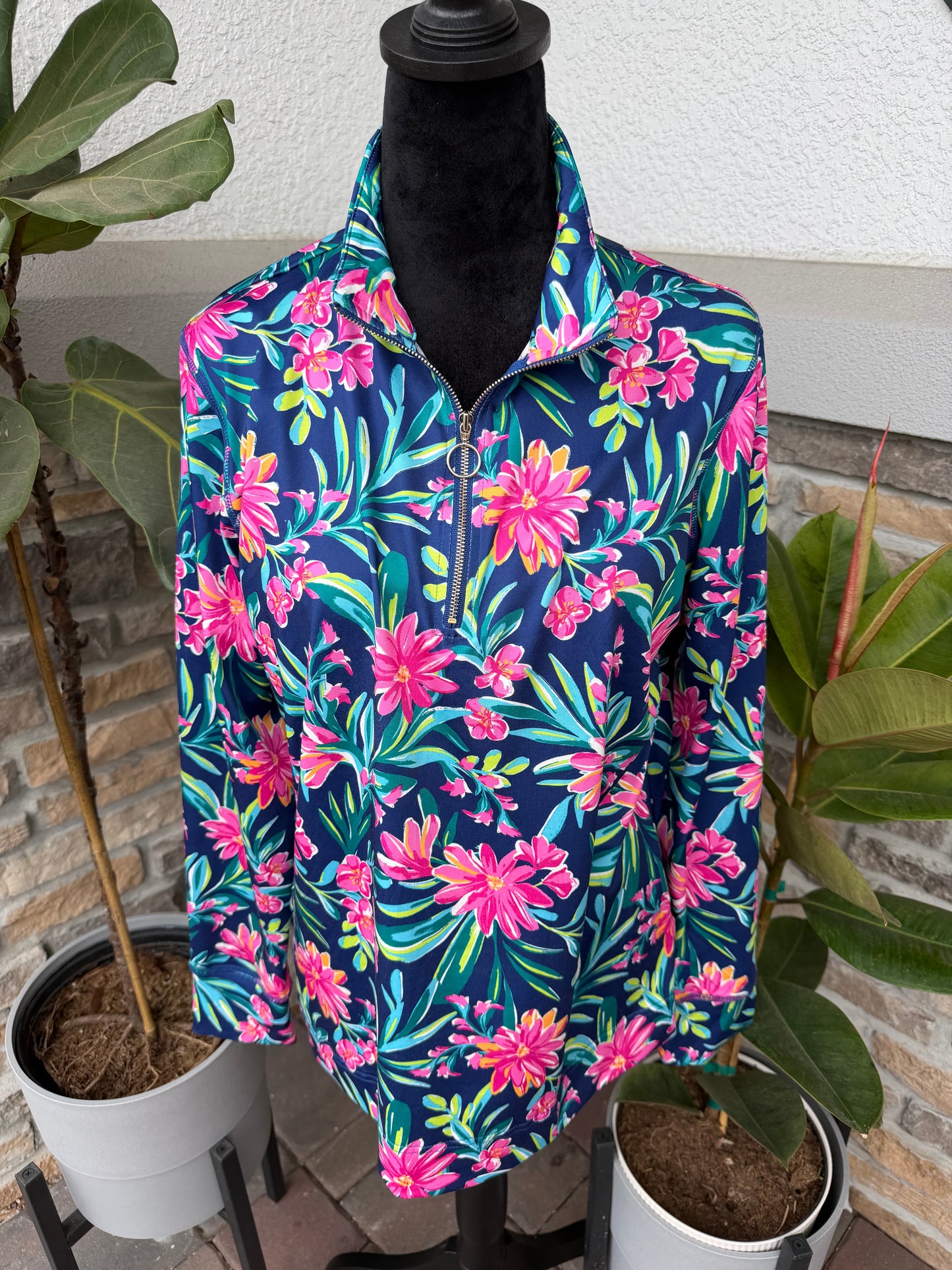 Stella Parker Floral Sun Shirt