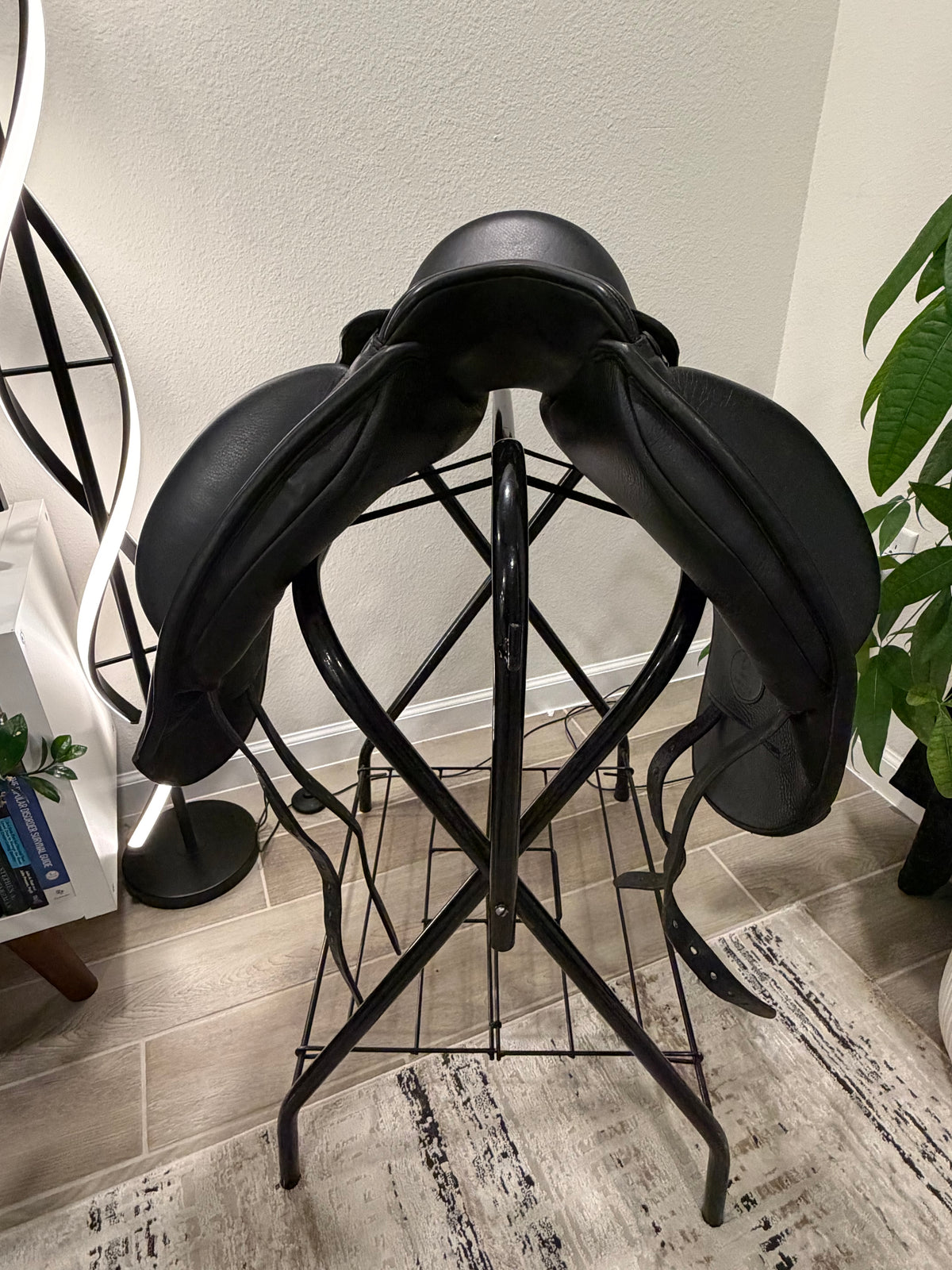 17.5” Envy Aurora Monoflap Dressage Saddle by Custom Saddlery