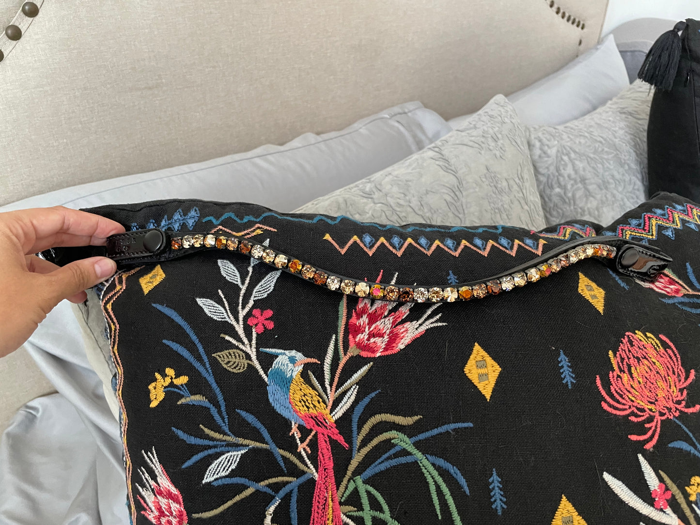 Custom Halter Ego Slimline Browband - 17”