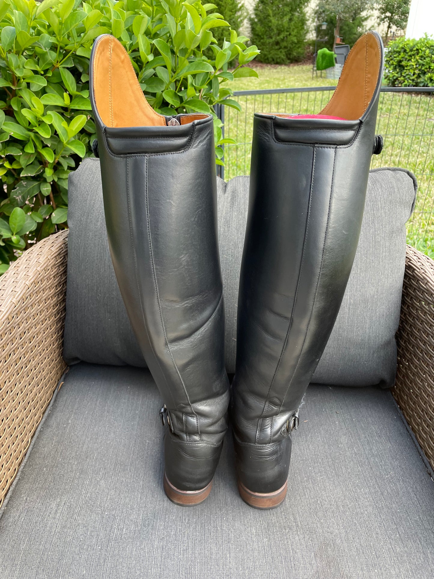 Deniro Polo Dress Boots - 39.5 Foot / 39 Calf / 48 Height