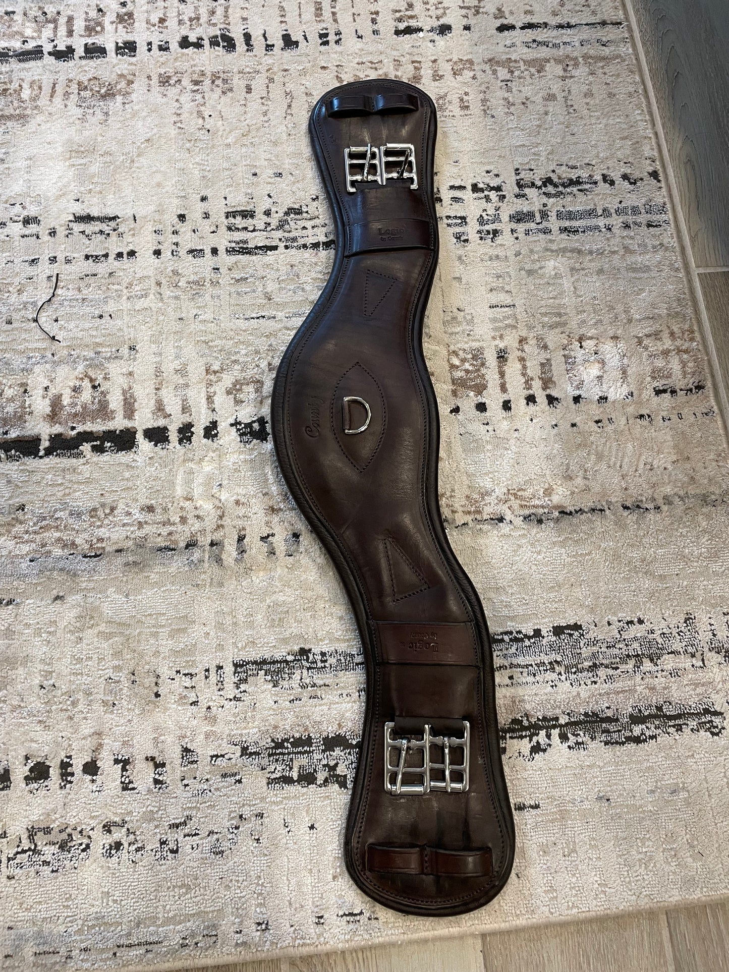 County Logic Girth - Brown - 24”