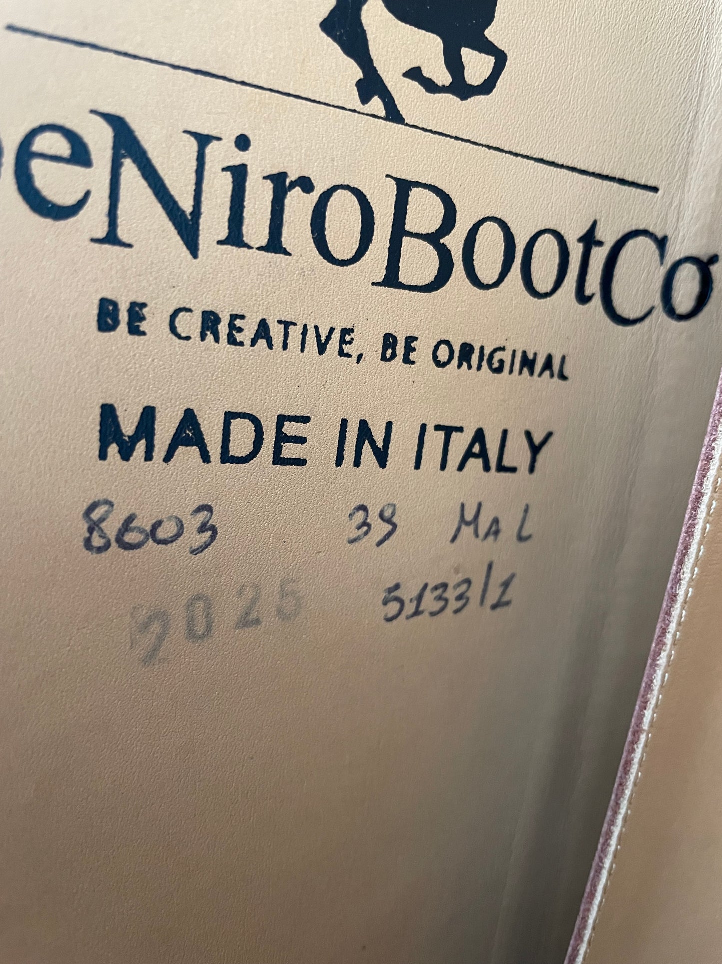 Deniro Lace Dress Boots - 39 Foot / 37.5 Calf / 47 Height