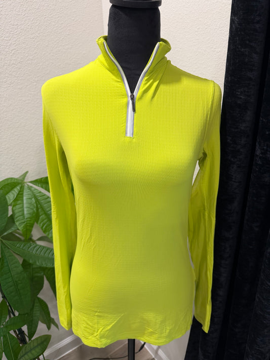 Dover Coolblast Lime Green Sun Shirt