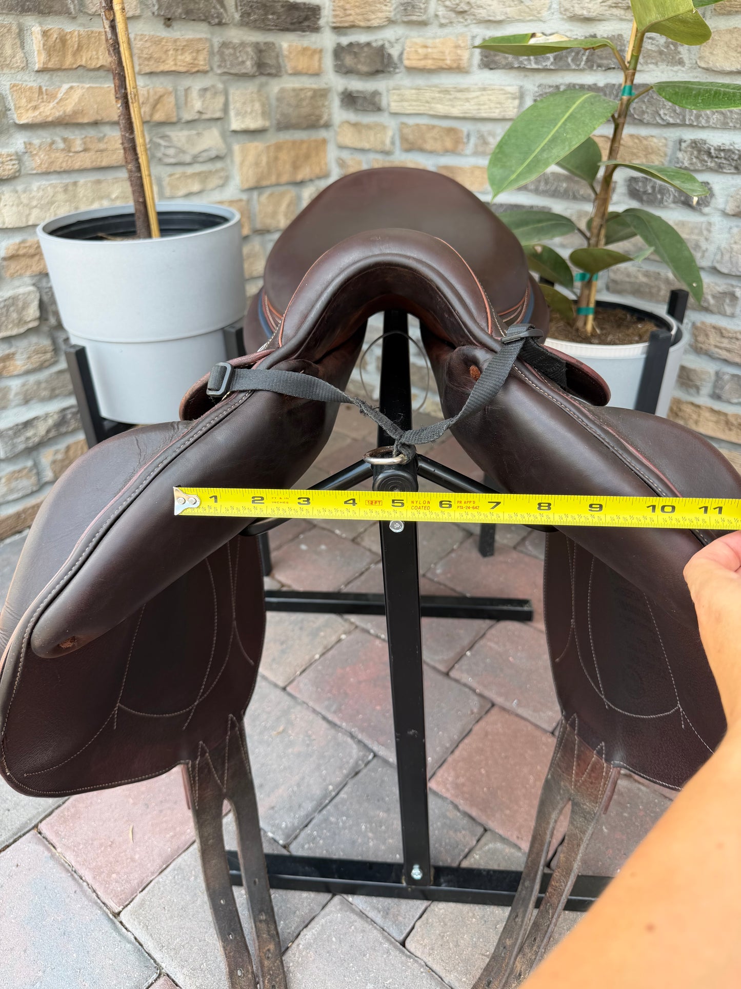 2021 18” Devoucoux Chiberta O Jump Saddle - Normal Tree