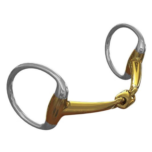 Neue Schule Tranz Angled Lozenge Eggbutt Bradoon - 5.5” / 140 mm