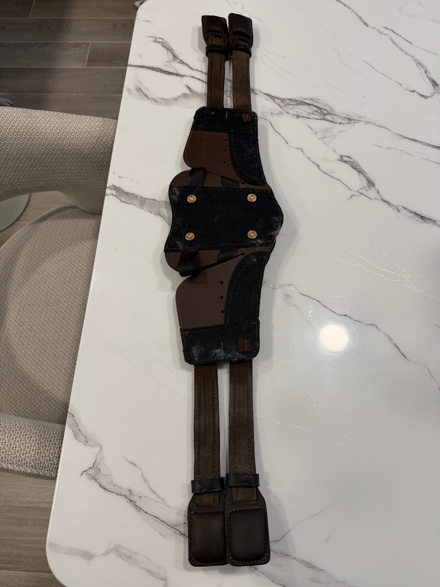 Stubben Equisoft Girth - Ebony Brown - 80 cm / 31.5”
