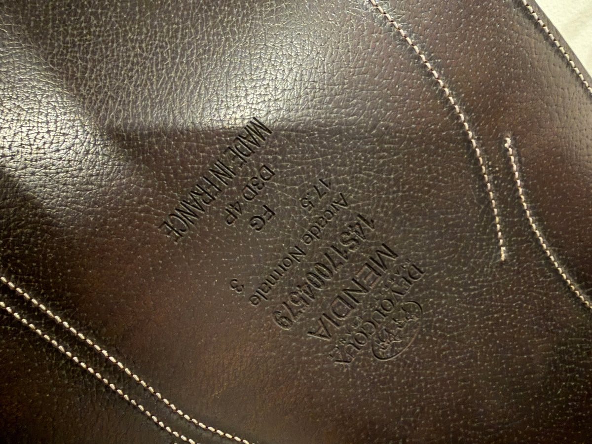 2014 17.5” Devoucoux Mendia Dressage Saddle - Normal Tree - Brown