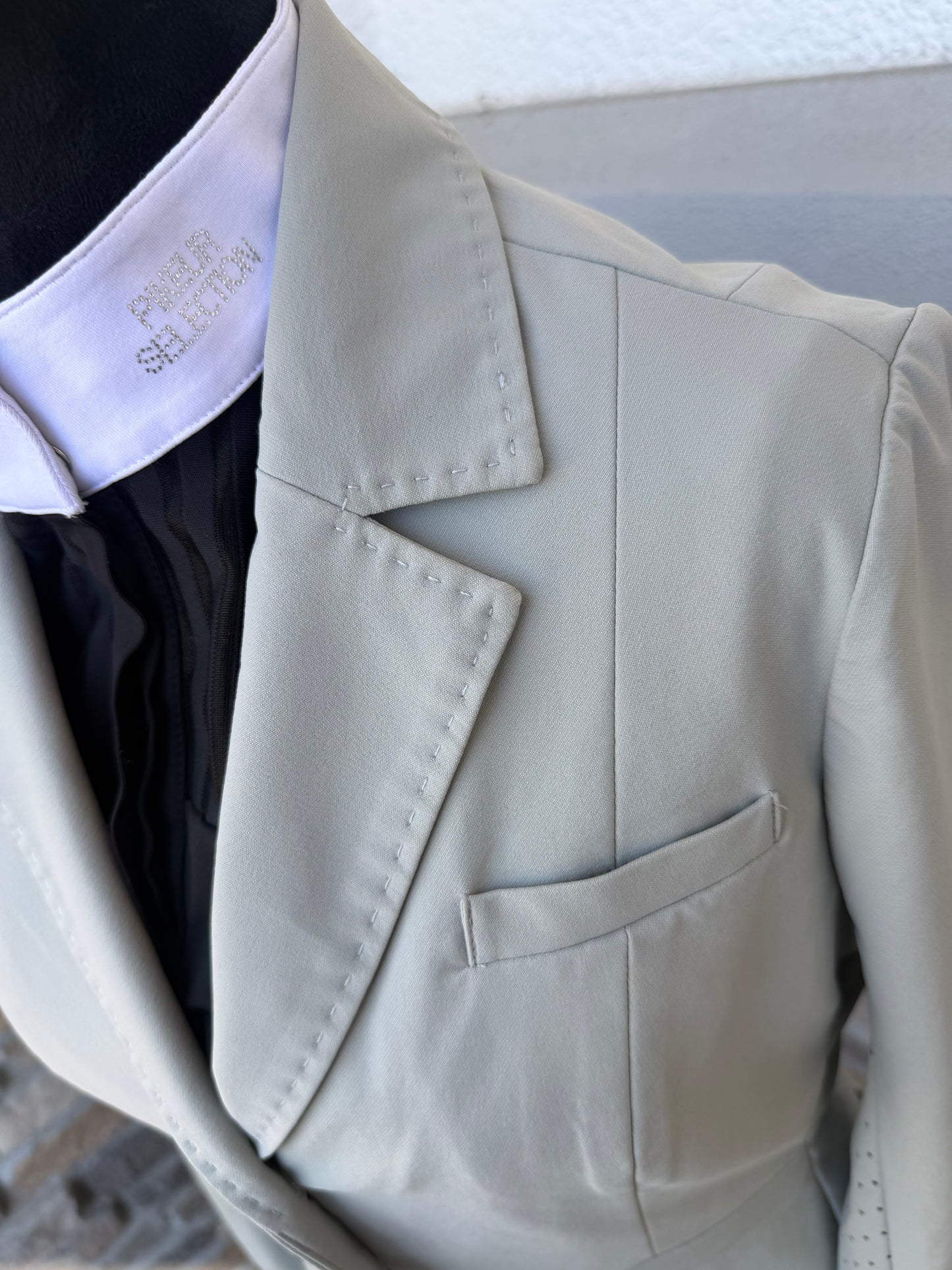 Noel Asmar Euro Competition Jacket - Light Grey - Small
