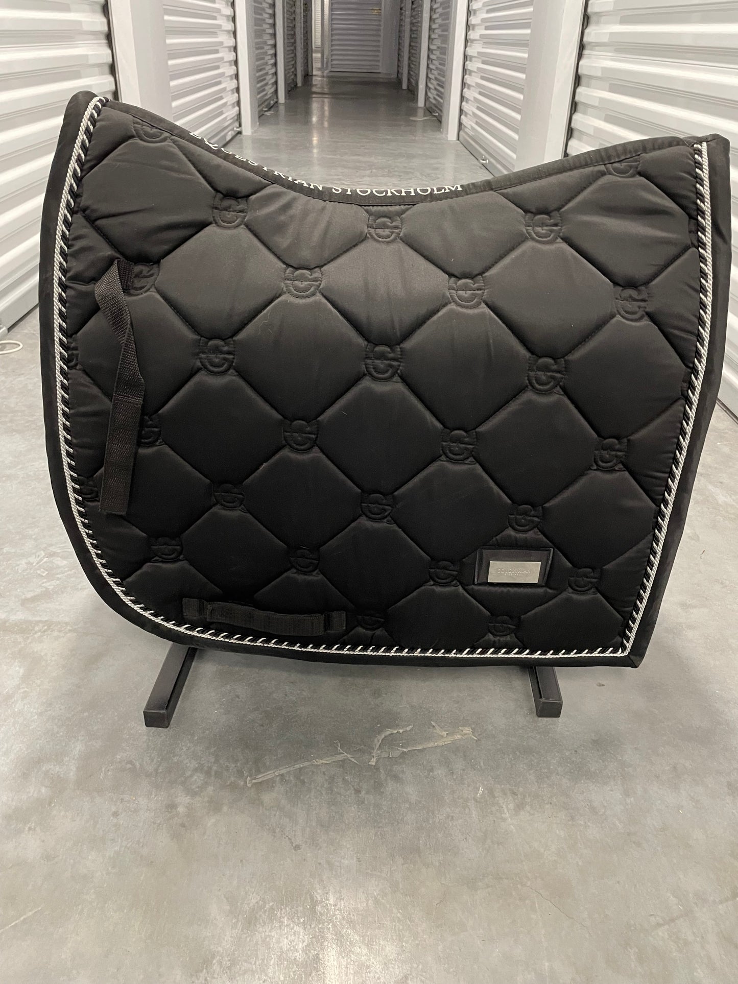 Equestrian Stockholm Black Saddle Pad
