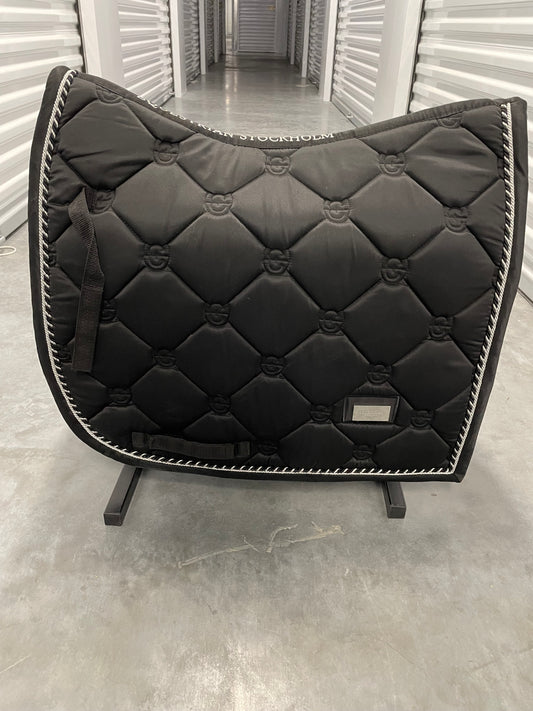 Equestrian Stockholm Black Saddle Pad