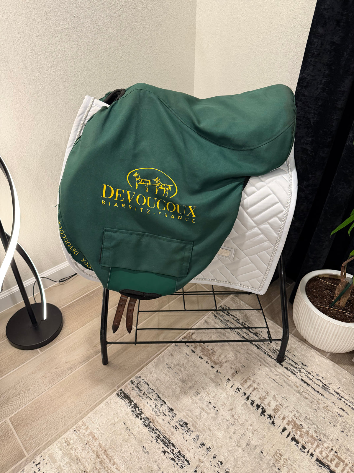 2021 18” Devoucoux Chiberta O Jump Saddle - Normal Tree