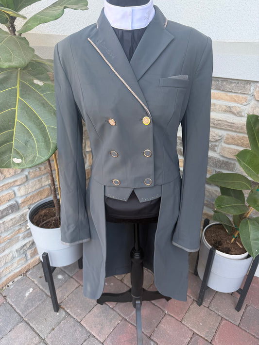 Samshield Crystal Shadbelly Jacket - US 10 - Anthracite / Rose Gold