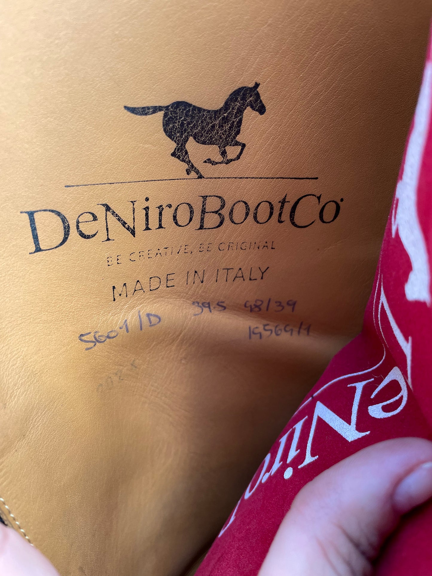 Deniro Polo Dress Boots - 39.5 Foot / 39 Calf / 48 Height