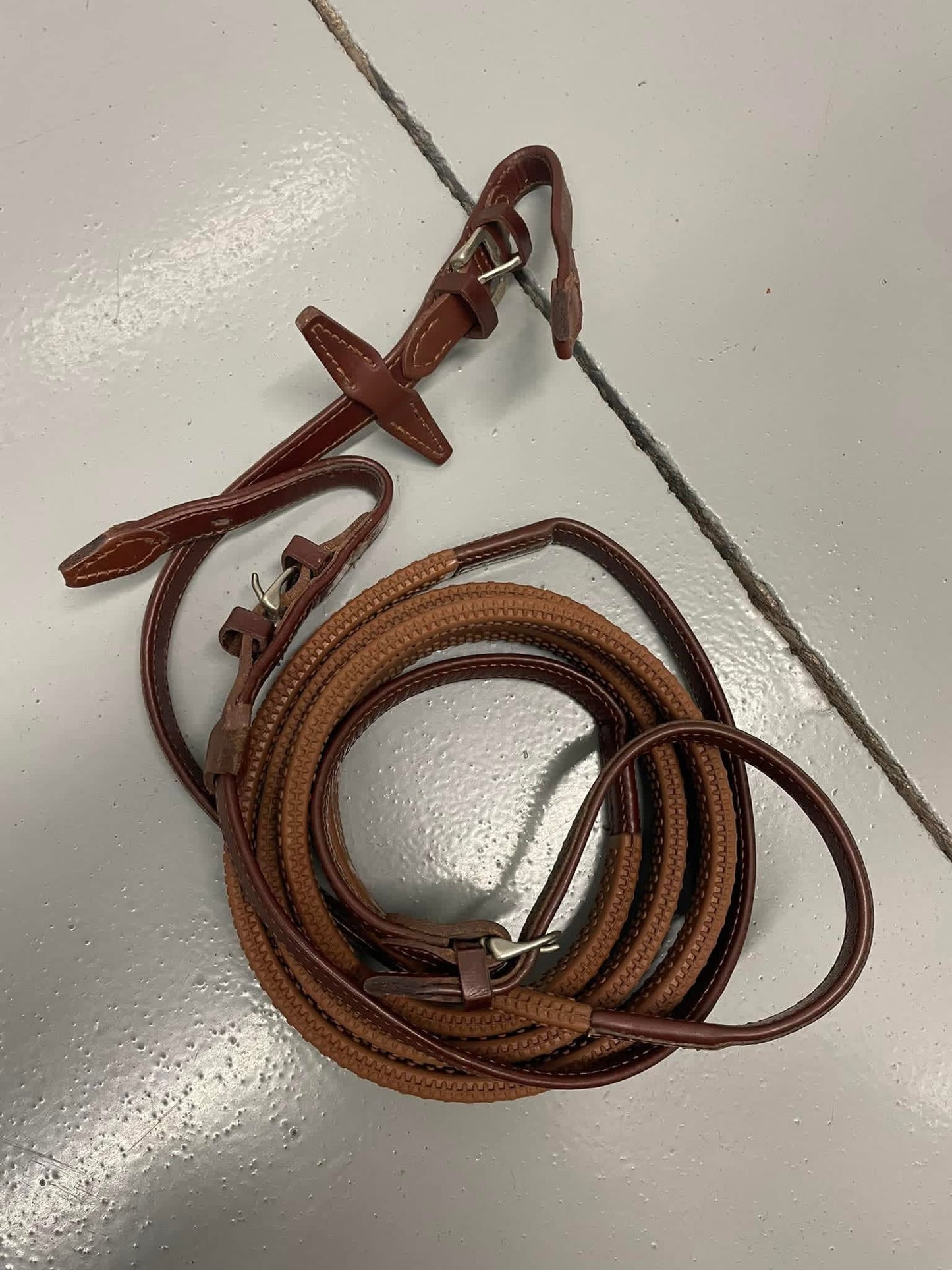Prestige Snaffle Bridle - Tobacco - Full