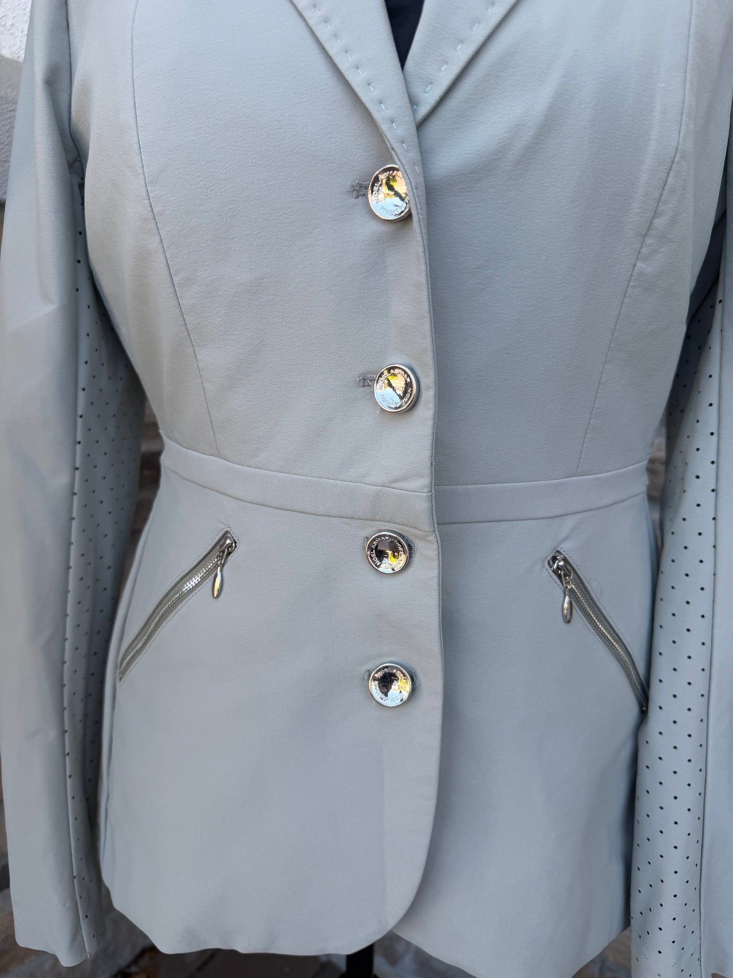 Noel Asmar Euro Competition Jacket - Light Grey - Small