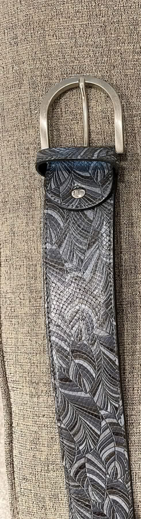 Tailored Sportsman Belt - Gray/Blue - Medium