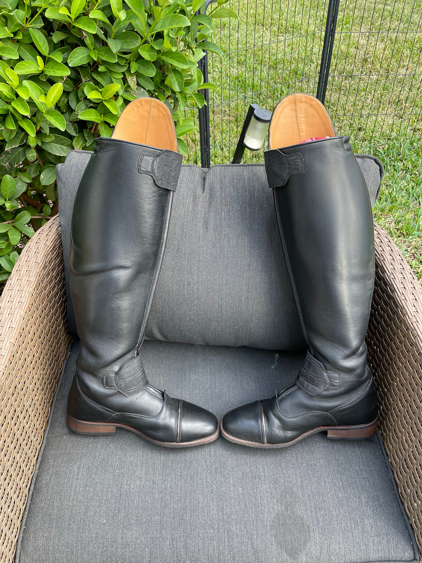 Deniro Polo Dress Boots - 39.5 Foot / 39 Calf / 48 Height