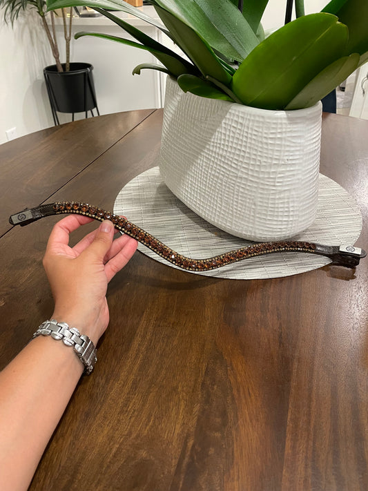 PS of Sweden Topaz Delight Size 4 Browband