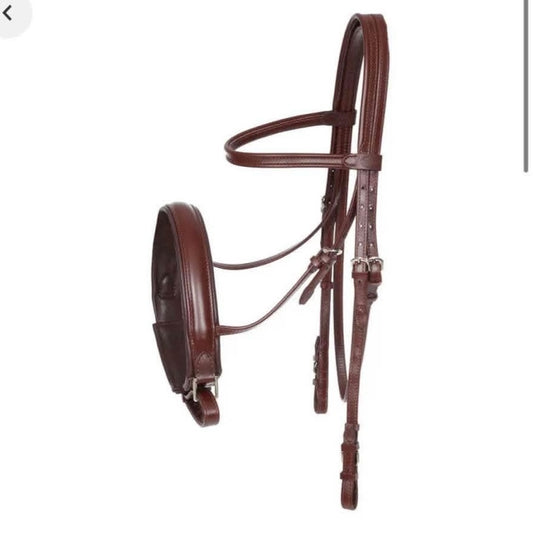 Prestige Snaffle Bridle - Tobacco - Full