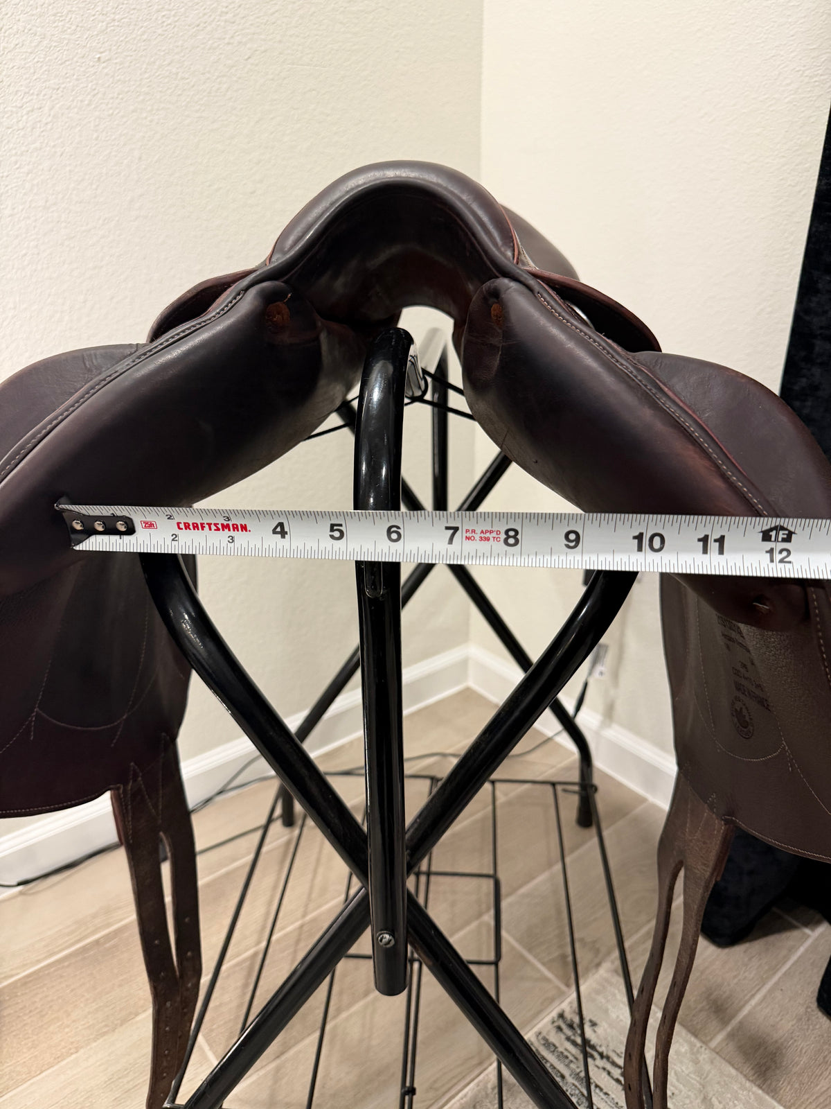 2021 18” Devoucoux Chiberta O Jump Saddle - Normal Tree