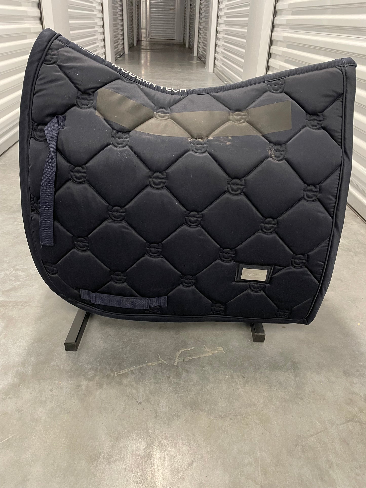Equestrian Stockholm Navy Saddle Pad