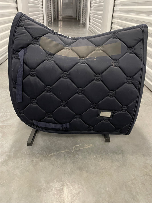 Equestrian Stockholm Navy Saddle Pad
