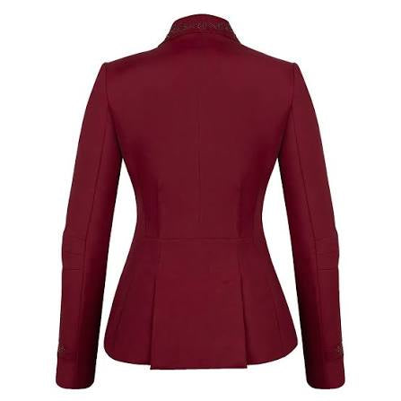 Fair Play Taylor Chic Show Jacket - Burgundy - EU 38 / US 6/8