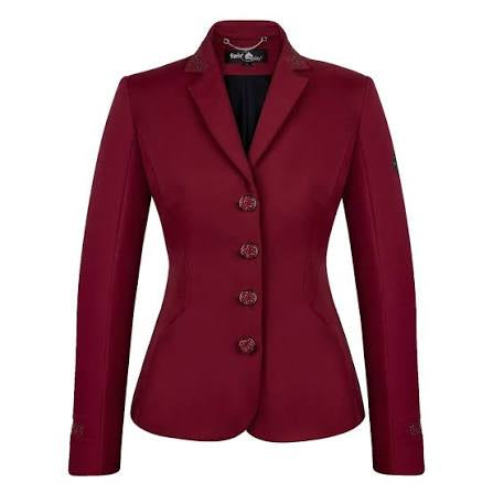 Fair Play Taylor Chic Show Jacket - Burgundy - EU 38 / US 6/8