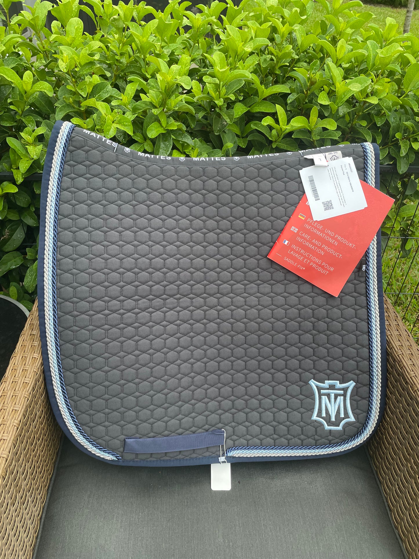 E.A. Mattes Eurocut Dressage Saddle Pads