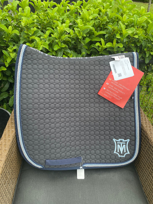 E.A. Mattes Dressage Saddle Pad - Navy