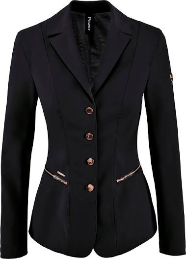 Pikeur Paulin Black and Rose Gold Competition Jacket - US 8 / GER 36