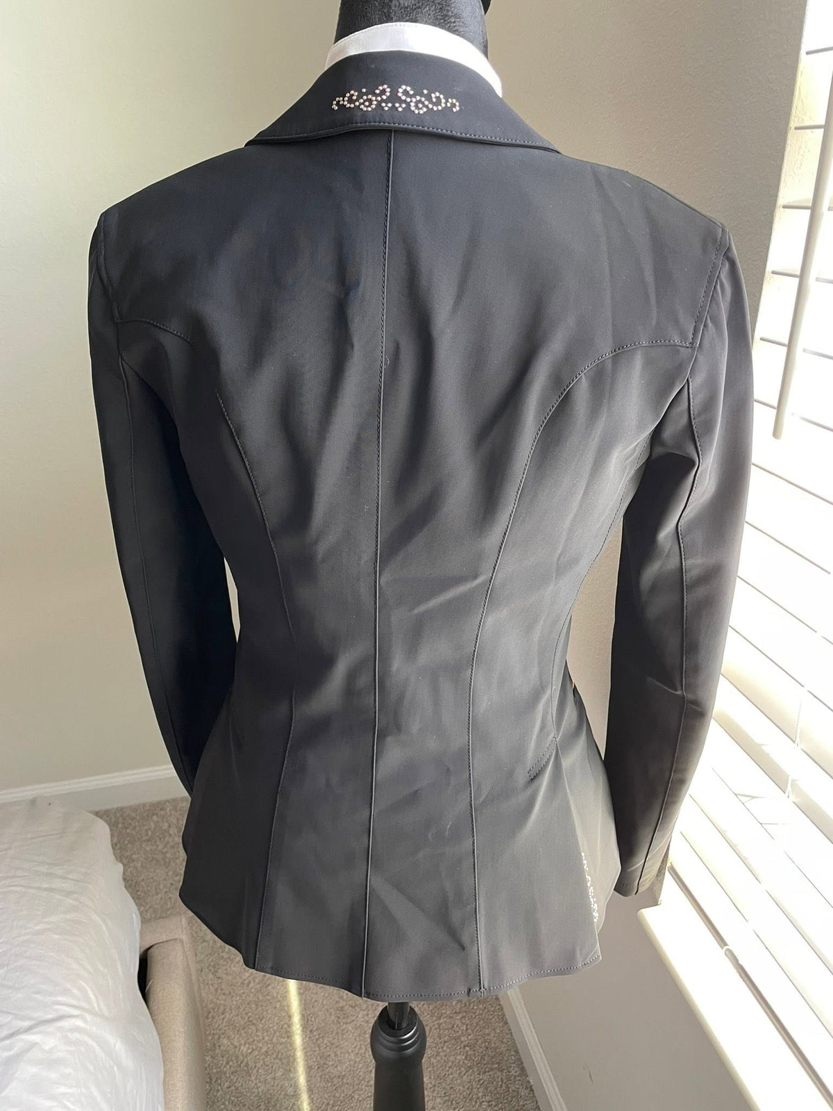 Pikeur Paulin Black and Rose Gold Competition Jacket - US 8 / GER 36